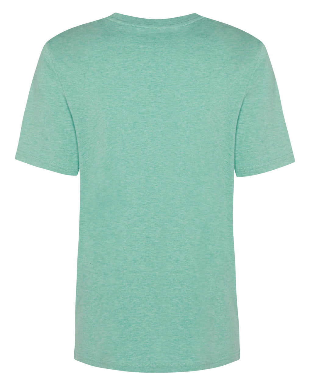 Fish Embroidered T-Shirt Heather Green