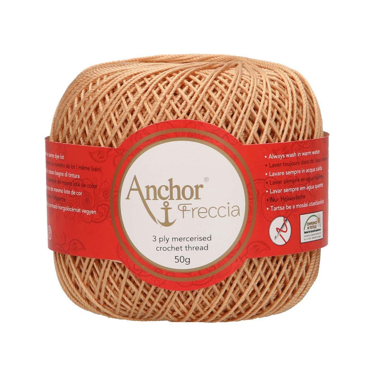 Anchor Freccia 100% Cotton Crochet Yarn - Thickness 12 100gr (BOX OF 4)