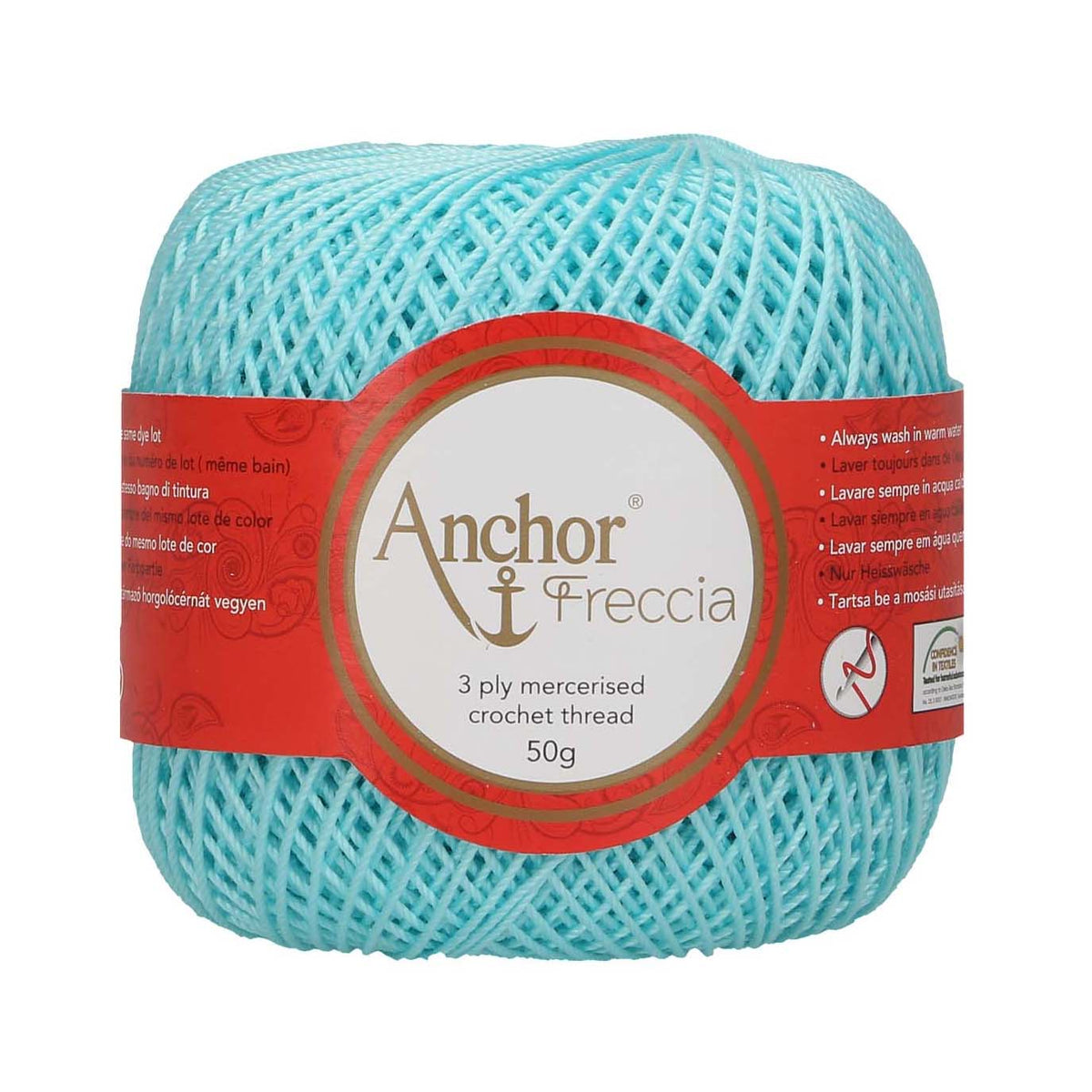 Anchor Freccia 100% Cotton Crochet Yarn - Thickness 6 50gr