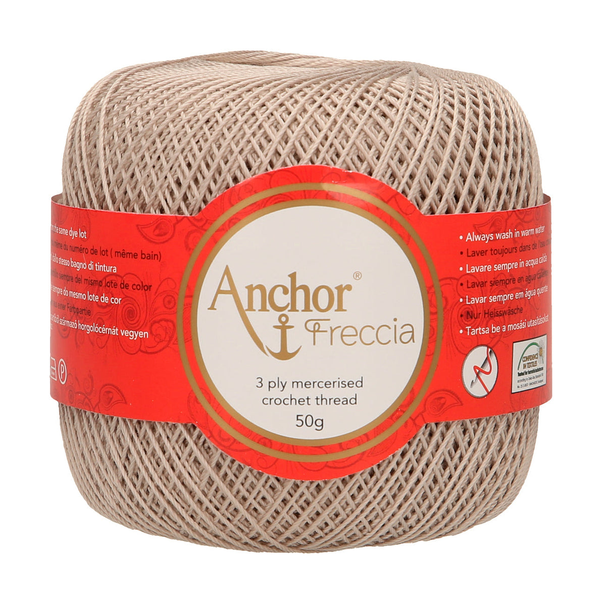 Anchor Freccia 100% Cotton Crochet Yarn - Thickness 6 100gr (BOX 4)