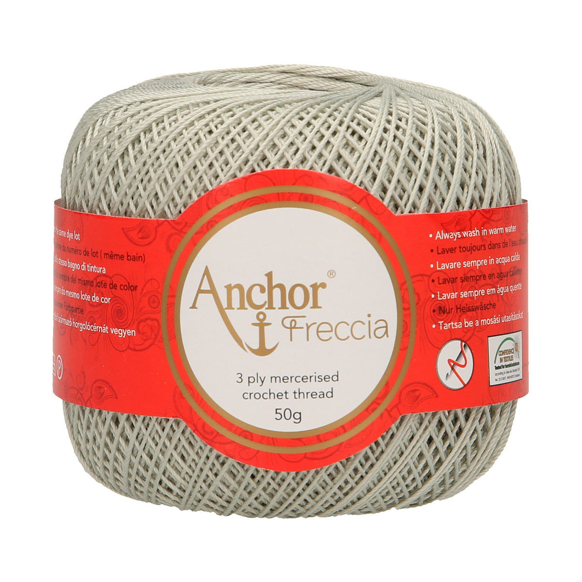 Anchor Freccia 100% Cotton Crochet Yarn - Thickness 6 50gr
