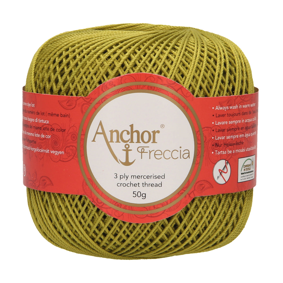 Anchor Freccia 100% Cotton Crochet Yarn - Thickness 6 50gr (BOX 4)