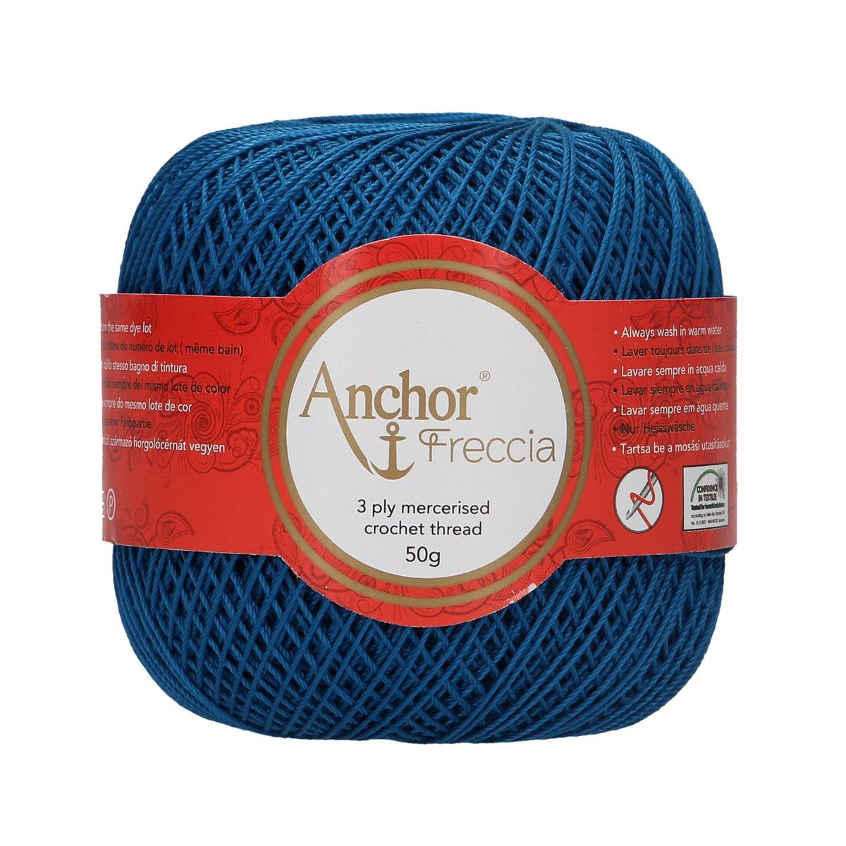 Anchor Freccia 100% Cotton Crochet Yarn - Thickness 12 100gr (BOX OF 4)