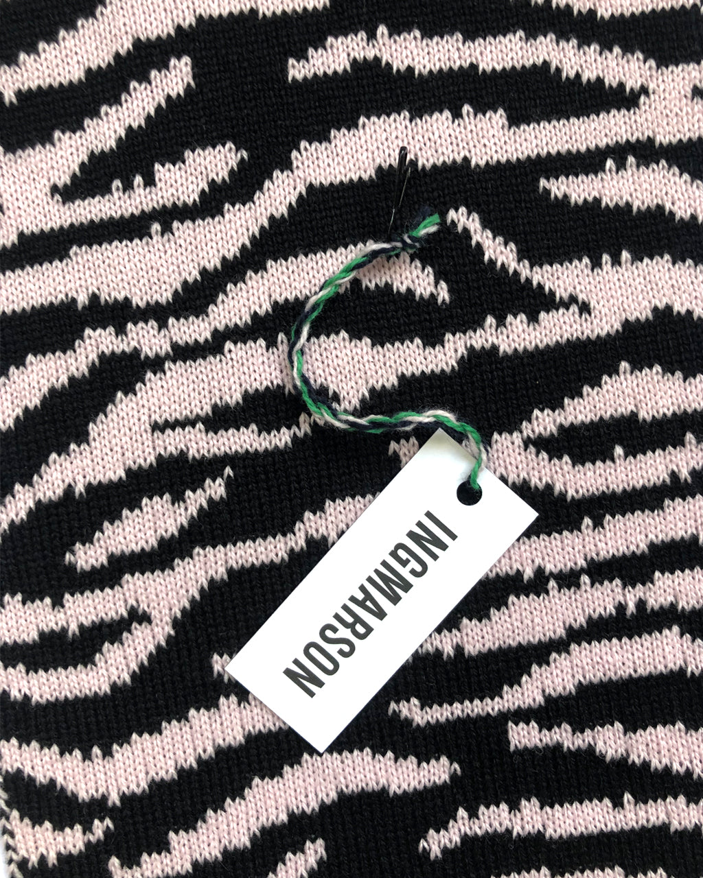 Tiger Wool & Cashmere Scarf Baby Pink