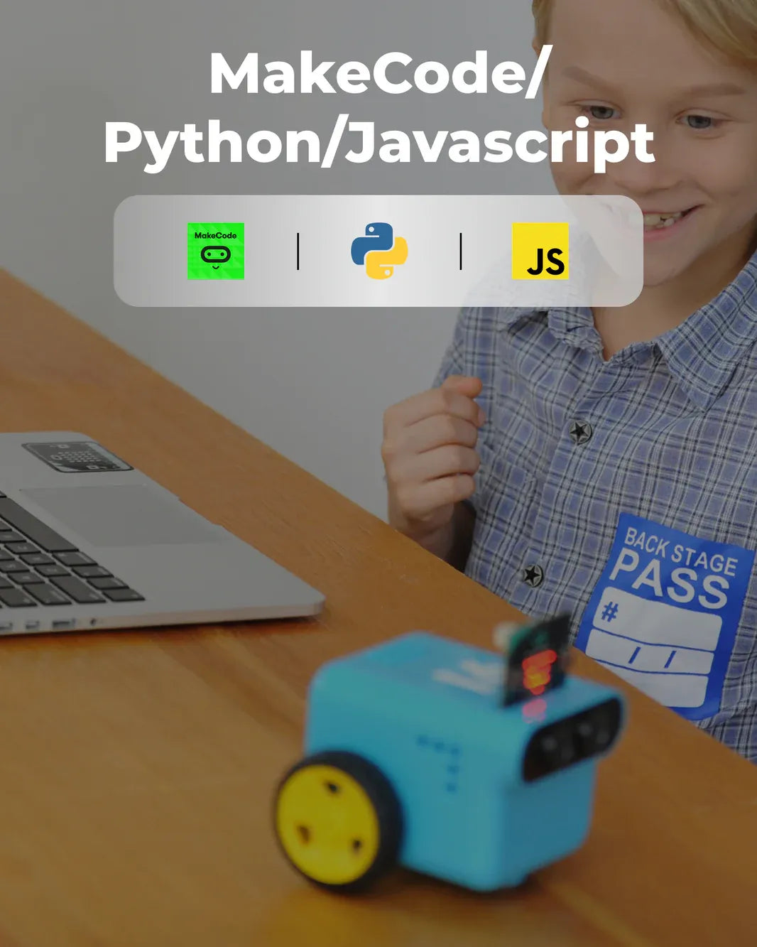 ELECFREAKS micro:bit TPBot Auto-Kit + KOSTENLOSER Online-Kurs