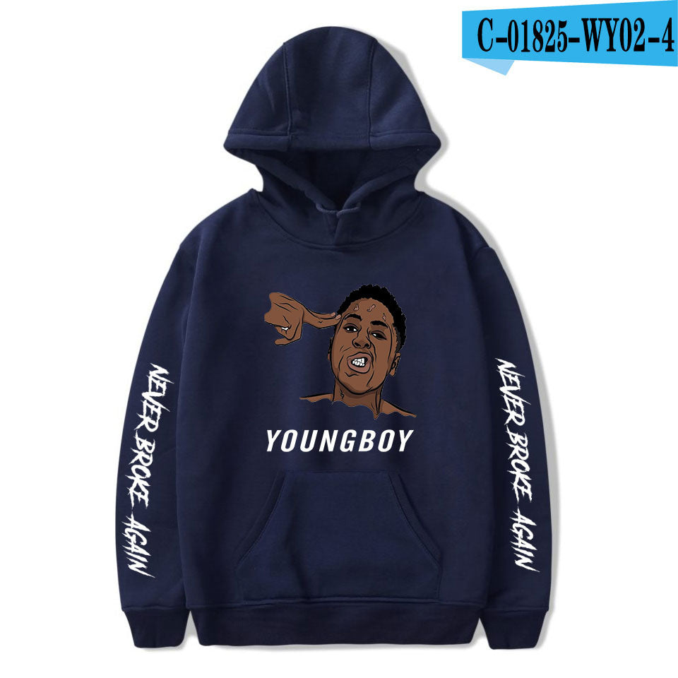 Men's and women's casual hooded sweater