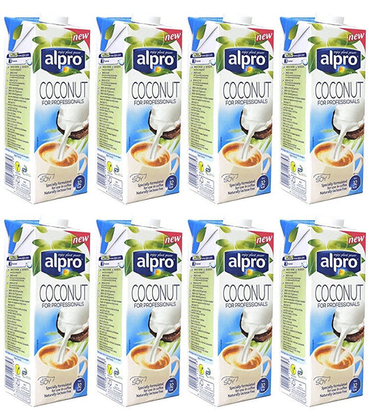 8 x Alpro Barista Coco con Soja 1L