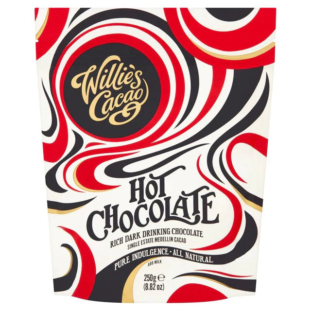 Chocolate Caliente Willie's Cacao - 52% Cacao Medellín - 250g