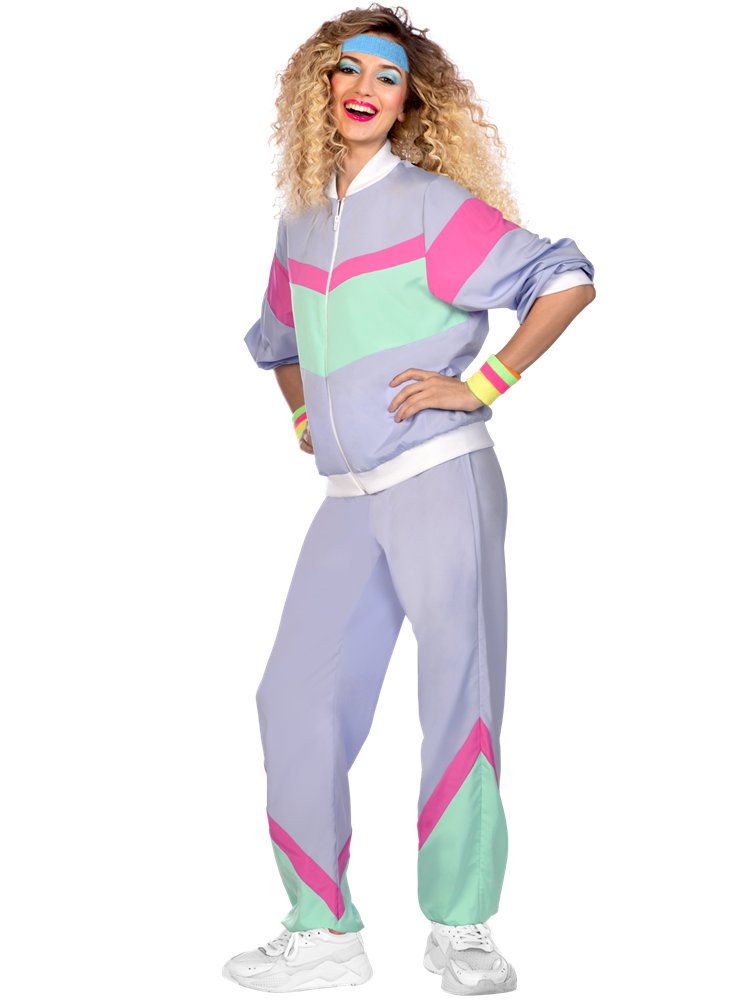 Purple 80s Shell Suit - 18-20