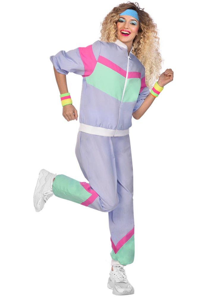 Purple 80s Shell Suit - 20-22