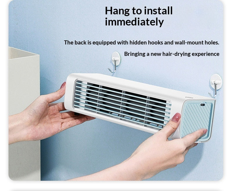 Hanging Wall Of Large Wind-driven Cooling Fan With Shaking Head