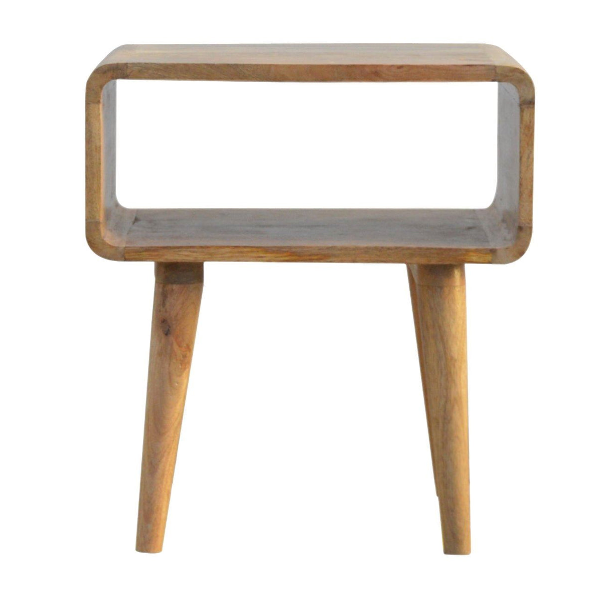 Artisan Curved Open Bedside Table