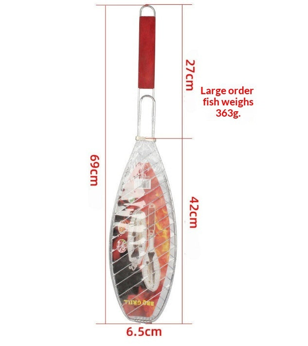Hamburger Barbecue Grill Tool Galvanized Iron Wire