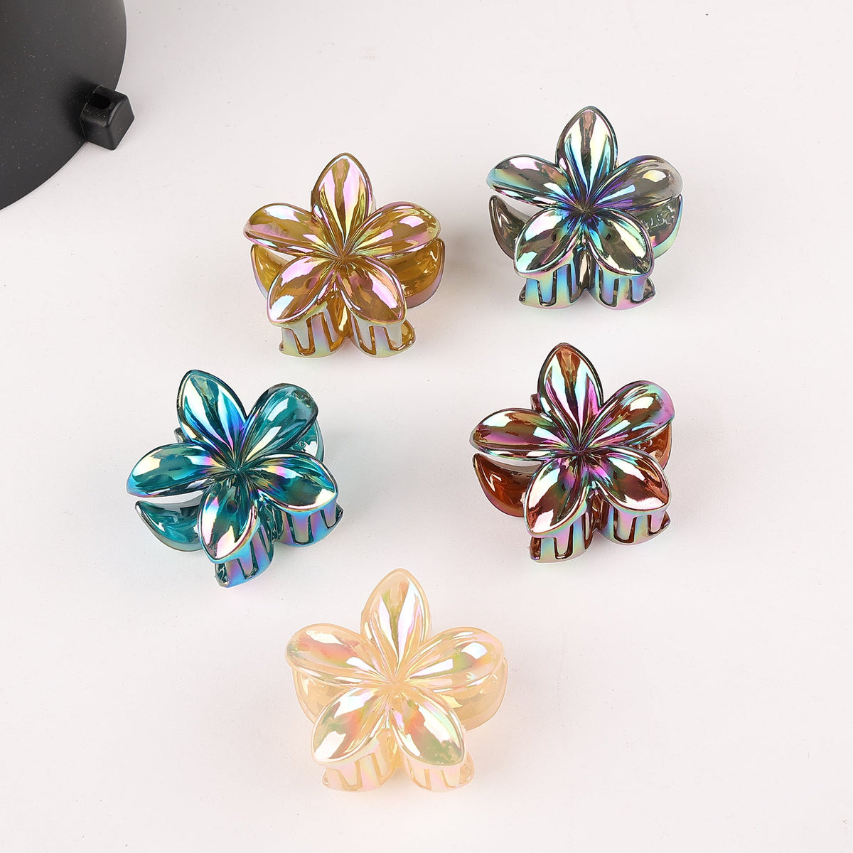 Retro Sweet Hair Claw Clip Women's Side Grip