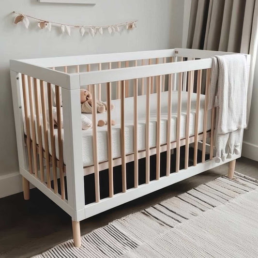 100% Baumwolle Spannbetttücher für Babybetten 120x60cm (2er-Pack)