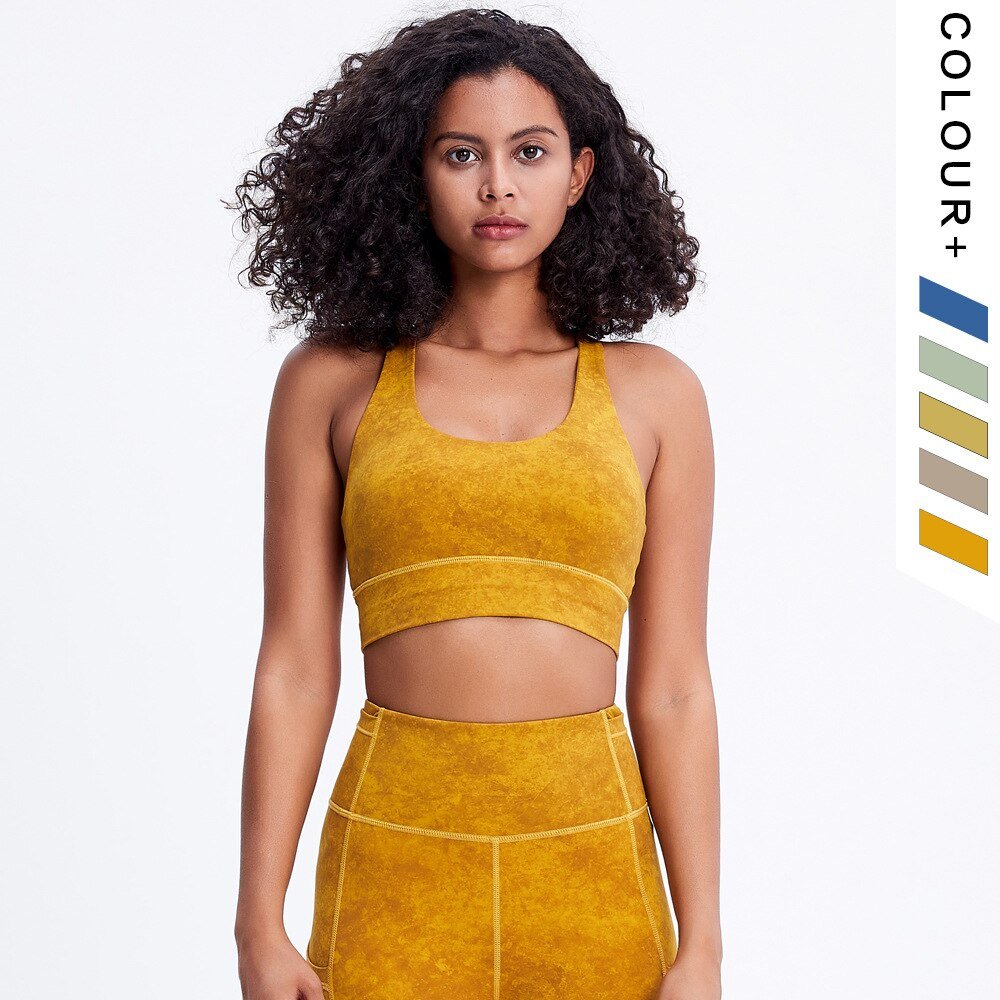 5 Colors Yoga Set Women Fitness Suits Bandage Yoga Sport Bra Tie Dye High Waist GYM Leggings Pants Fitness Suit Workout Leggings