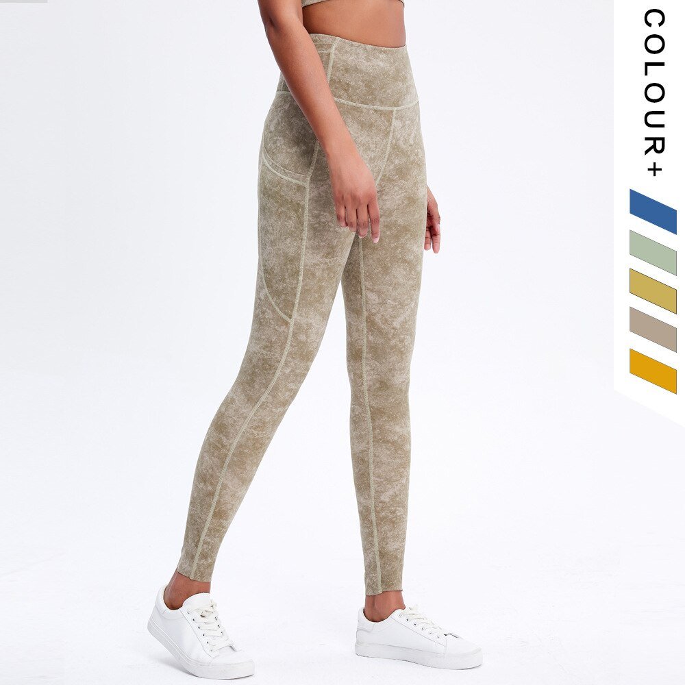 5 Colors Yoga Set Women Fitness Suits Bandage Yoga Sport Bra Tie Dye High Waist GYM Leggings Pants Fitness Suit Workout Leggings