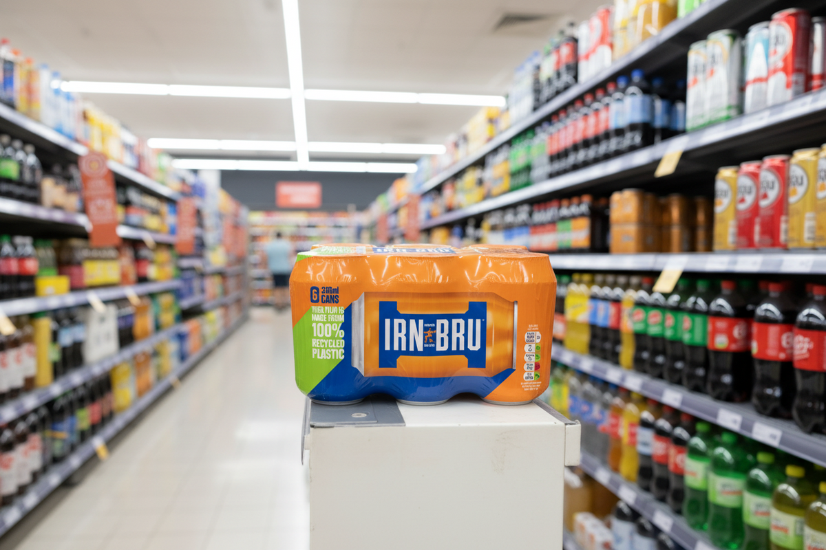 4 x Irn Bru Dosen 6er-Pack 6X330ml