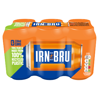 4 x Irn Bru Dosen 6er-Pack 6X330ml