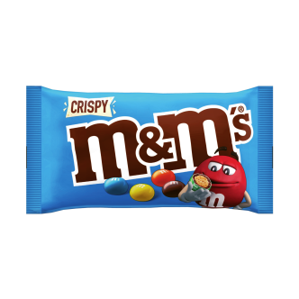 M&M's Crispy Chocolate Bags 36g | Case of 24