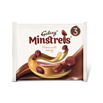 Galaxy Minstrels 3-Pack 126g | Case of 12 | Bulk Chocolate Buy