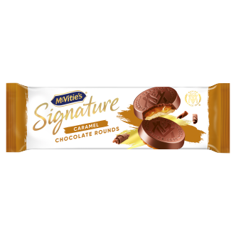 15 x McVitie's Caramel Chocolate Rounds 109g