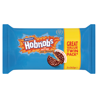 6 x Mcvities Milk Chocolate Hobnobs Doble 2X262Gm