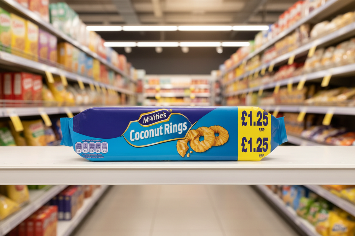 12 x Mcvities Kokosnussringe - 300g