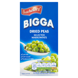 24 x Batchelors Guisantes Secos Bigga Paquete 250G