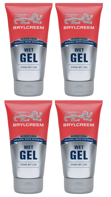 Brylcreem Wet Look Gel 150ml | Pack of 4