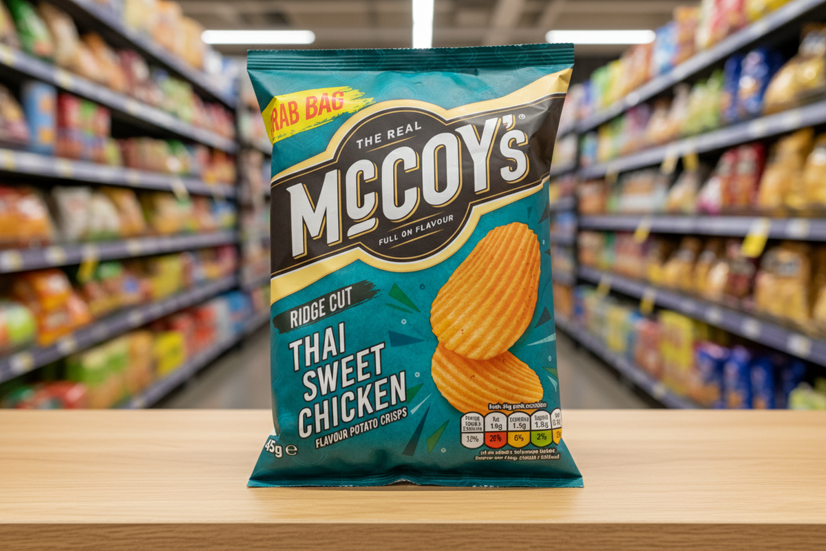 26 x McCoy's Pollo Dulce Tailandés 45 g