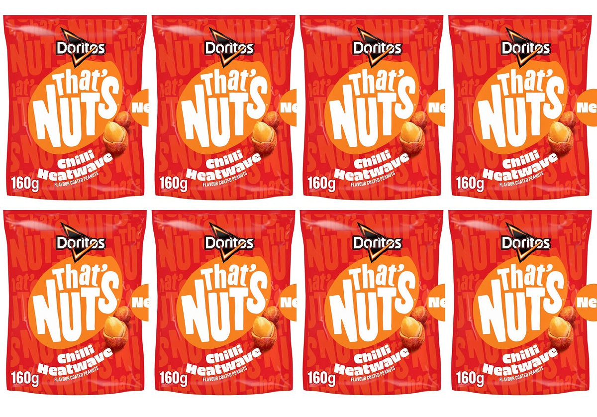 8 x That's Nuts Doritos Chilli Heatwave - 160g