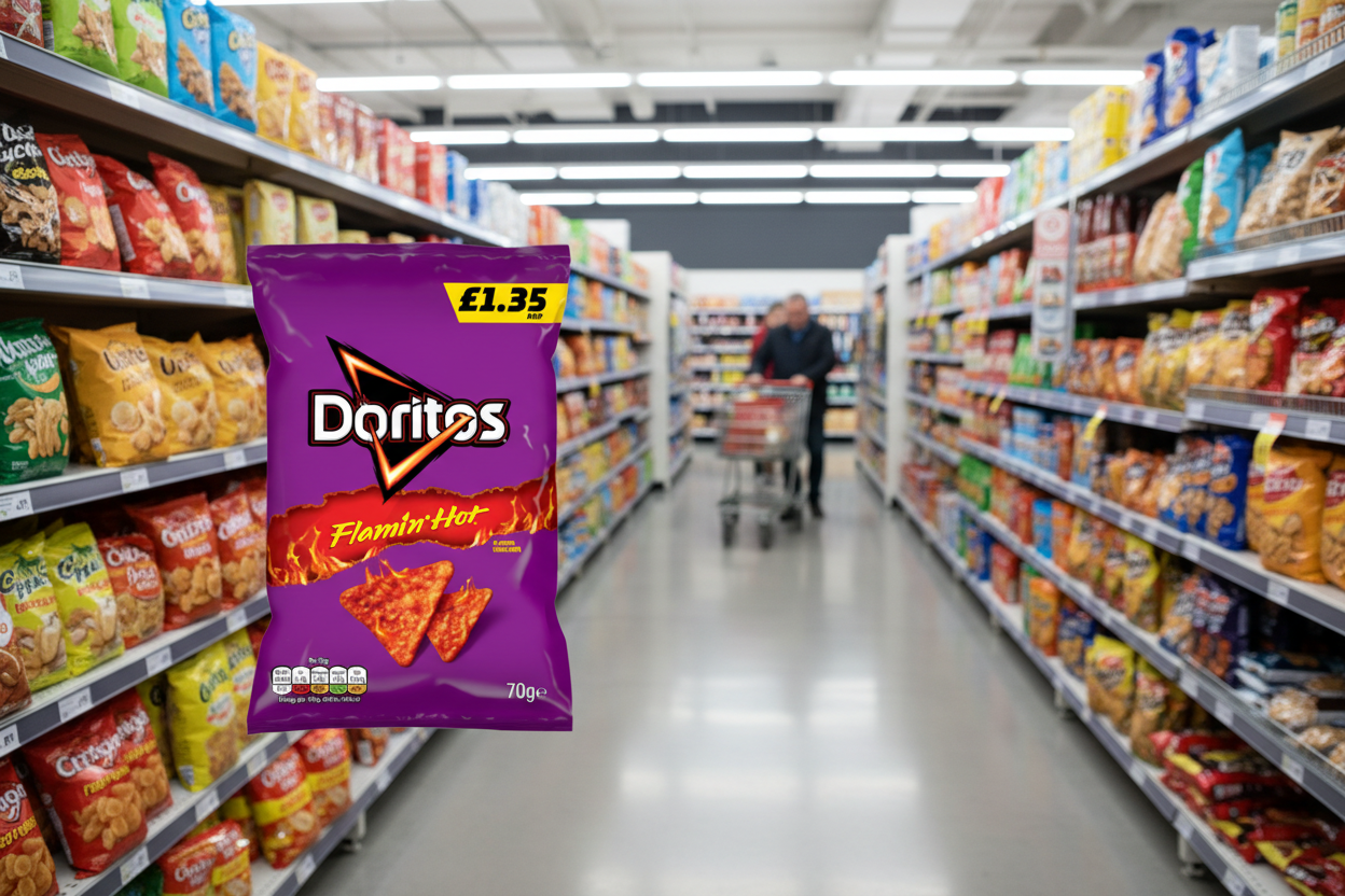 15 x Doritos Extra Flamin Hot – 70 g