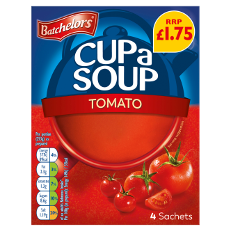 9 x Batchelors Cup A Soup Tomate Fl 1.75 93G