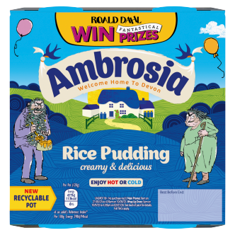 4 x Ambrosia Arroz Cremoso Vasitos Pack de 4 - 120GM