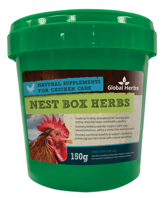 Global Herbs Nest Box Herbs for Chickens – 150g