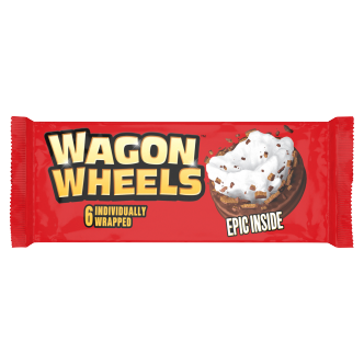 16 x Wagon Wheels de 6 unidades