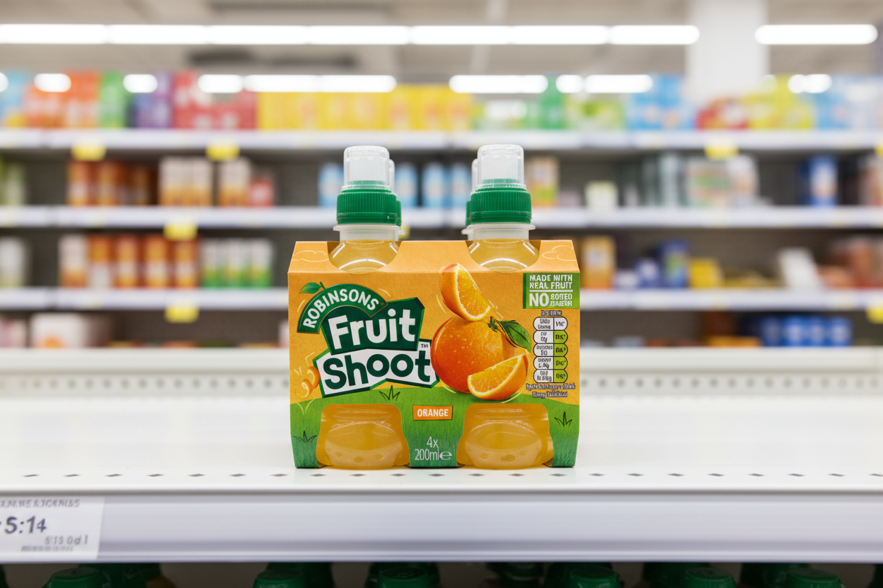 6 x Fruit Shoot 4un. Naranja 4X200ML