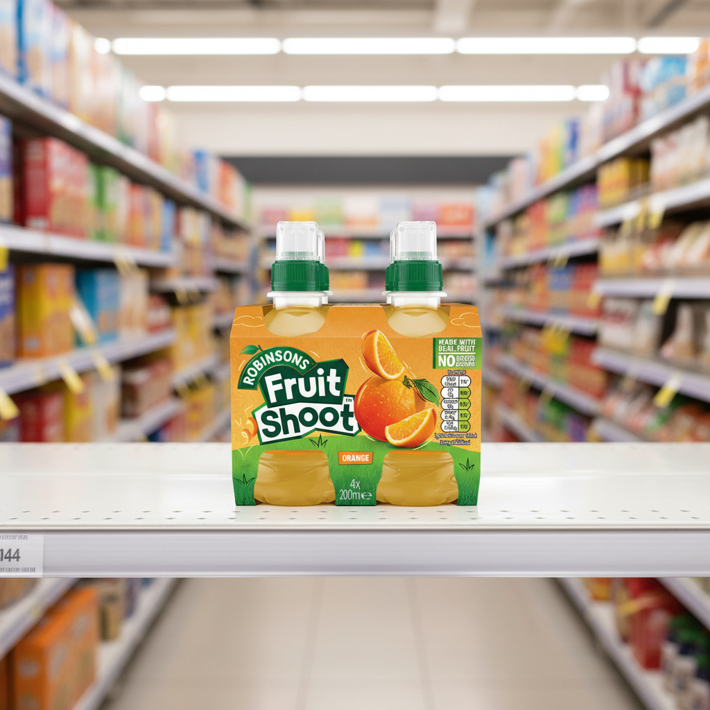 6 x Robinsons Fruit Shoot Orange 4 x 200 ml