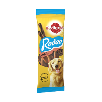 20 x Pedigree Rodeo Rind 4er-Pack – 70 g