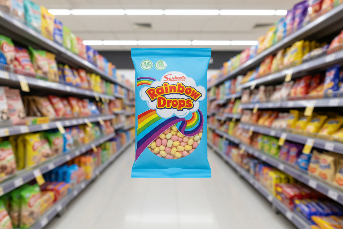24 x Swizzels Large Rainbow Drops