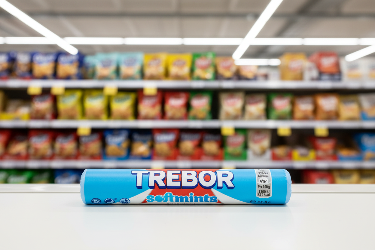 40 x Trebor Softmints Spearmint Blau 44,9g