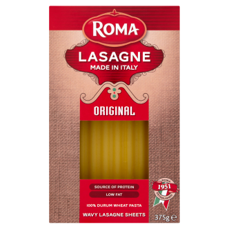 Roma Lasagne Wavy Sheets 375g – Case of 12