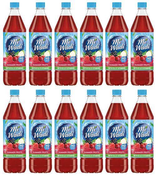 12 x Miwadi Sommerfrüchte 1L