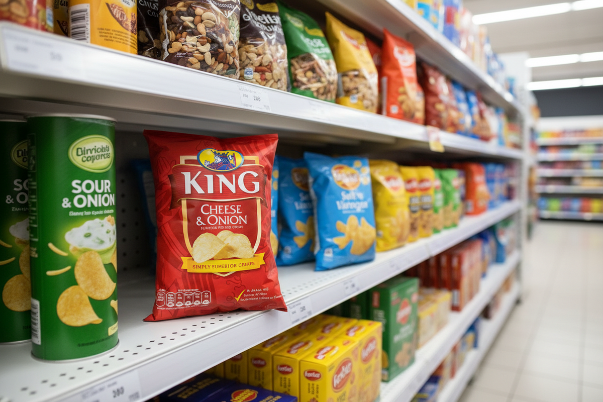 50 x King Cheese & Onion   - 35G