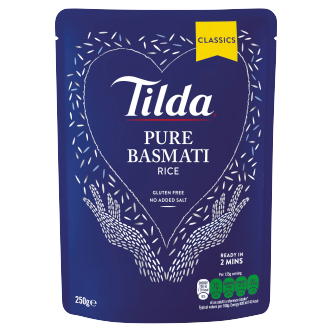 6 x Tilda Mikrowellenreis Reiner Basmati – 250g