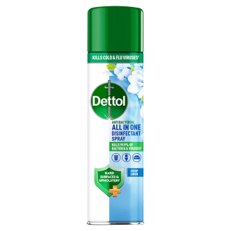 6 x Dettol Desinfektionsspray „Crisp Linen“ – 300 ml