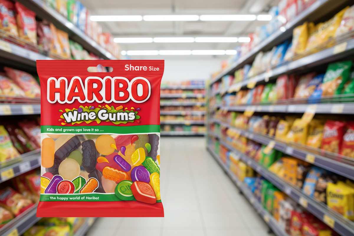 12 x Haribo Gominolas de Vino 160 g