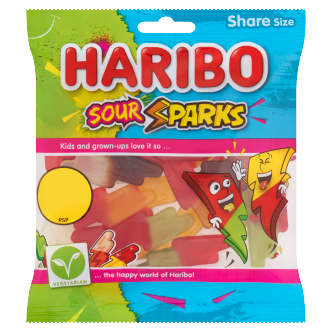 12 x Haribo Sour Sparks – 140 g