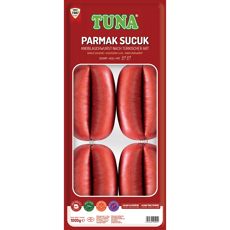 Tuna  Turkish Sausage ( Parmak Sucuk) 1000 GR